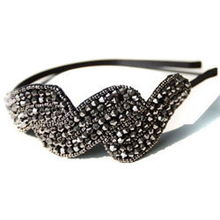 韓風(fēng)輕奢魅力 串珠精美發(fā)箍H02747，點亮你的發(fā)型時尚